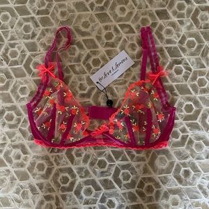 NWT For Love and Lemons Bra. Size SDD